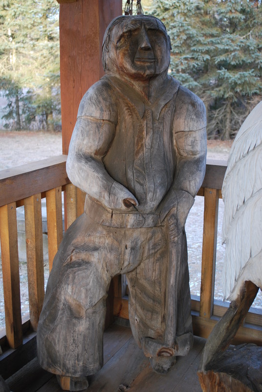 Marlau chainsaw woodcarving ottawa valley wood a Marlau chainsaw woodcarving ottawa valley wood a